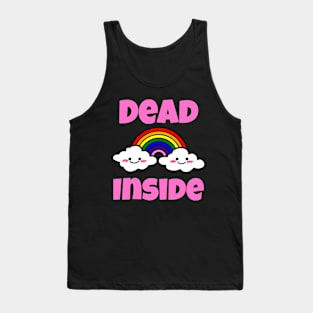 Dead Inside Rainbow Tank Top